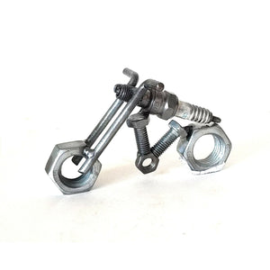 Mini Motorcycle Metal Figurine