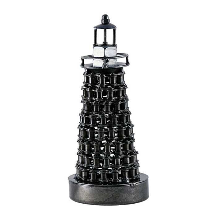 Chain Lighthouse Metal Figurine