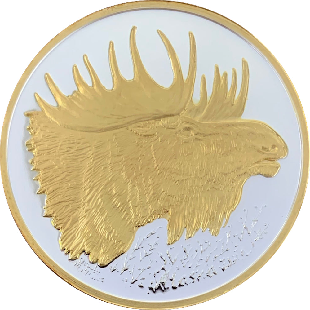 Moose Head Medallion