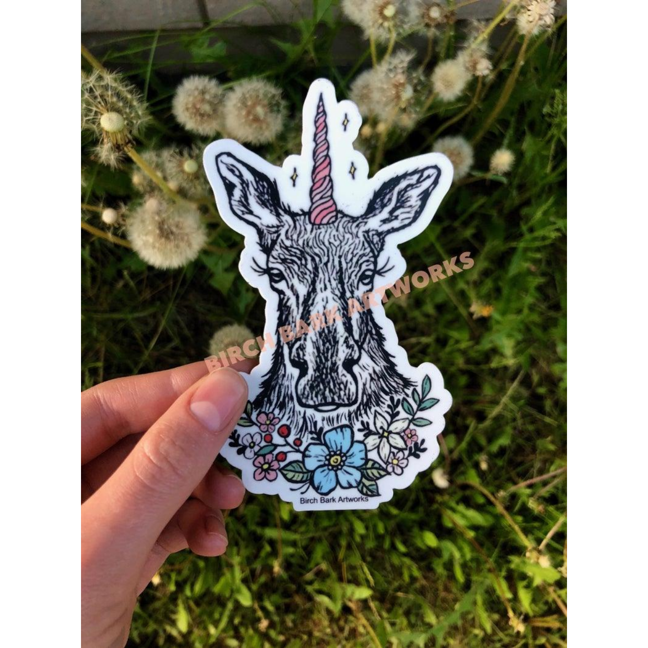 Moosicorn Wildflower Sticker