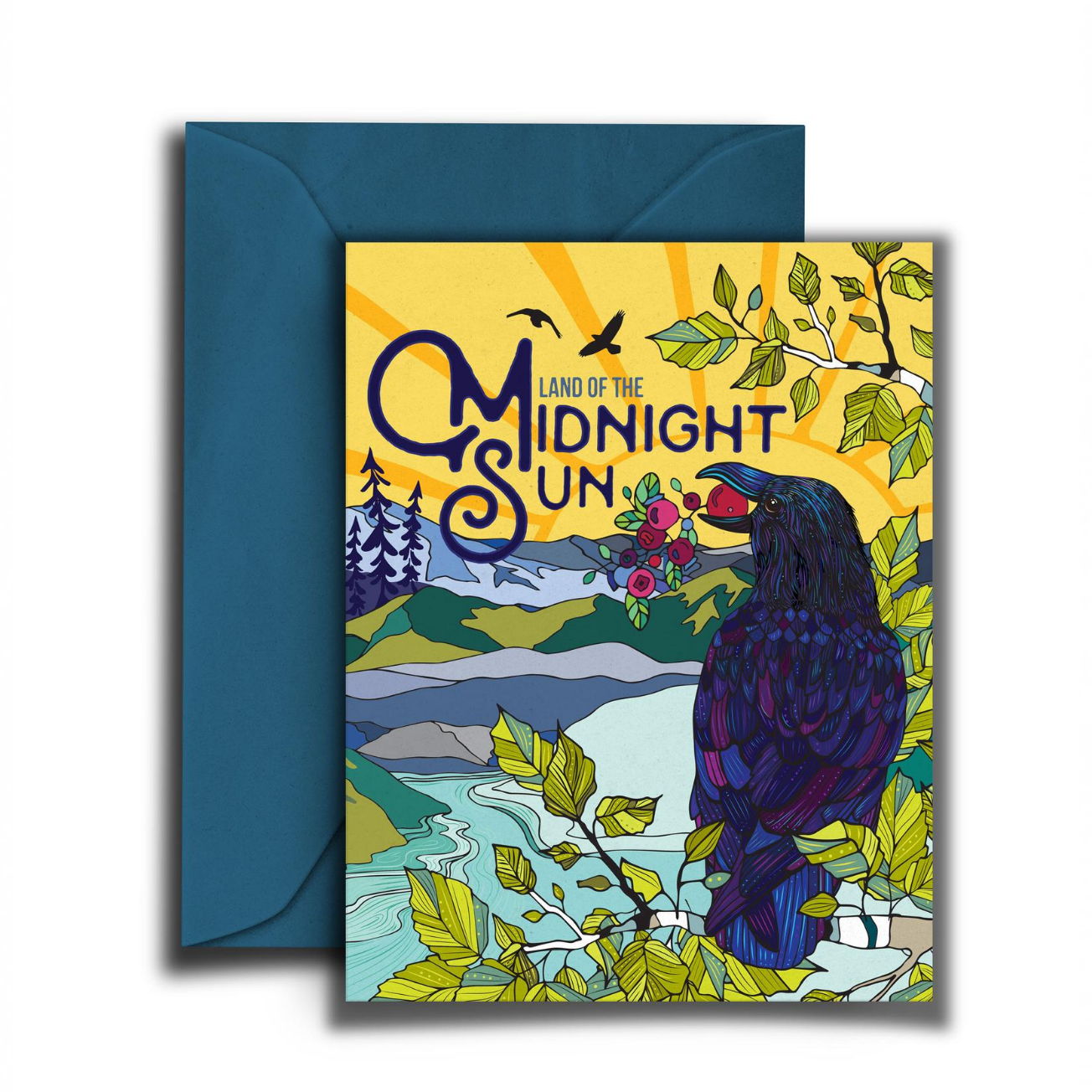 Midnight Sun - Notecard