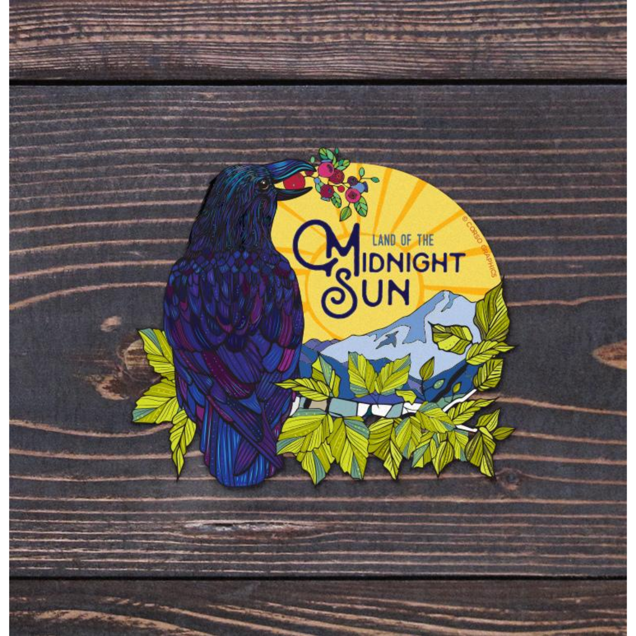 Midnight Sun - Sticker