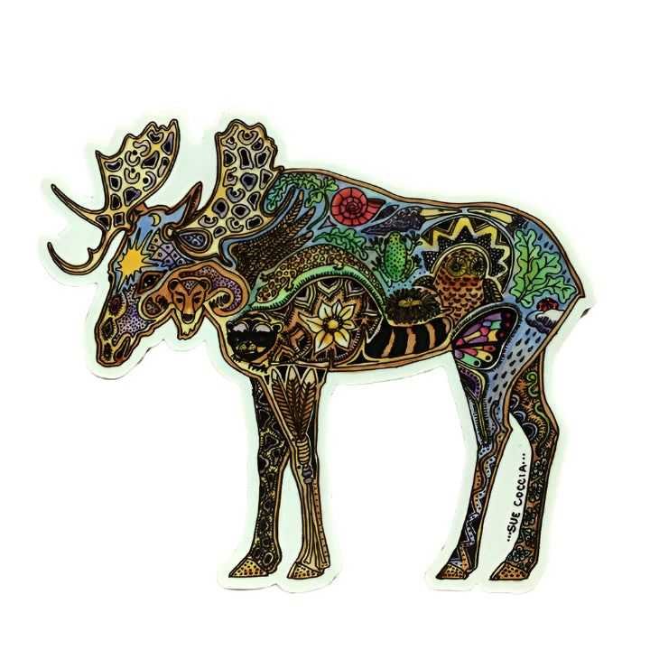 Sue Coccia Moose Sticker