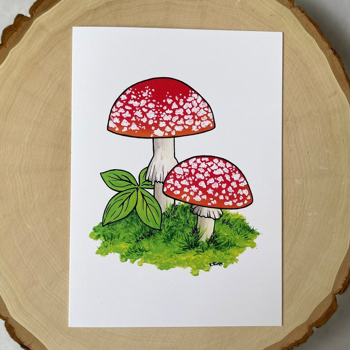 Amanitas Notecard