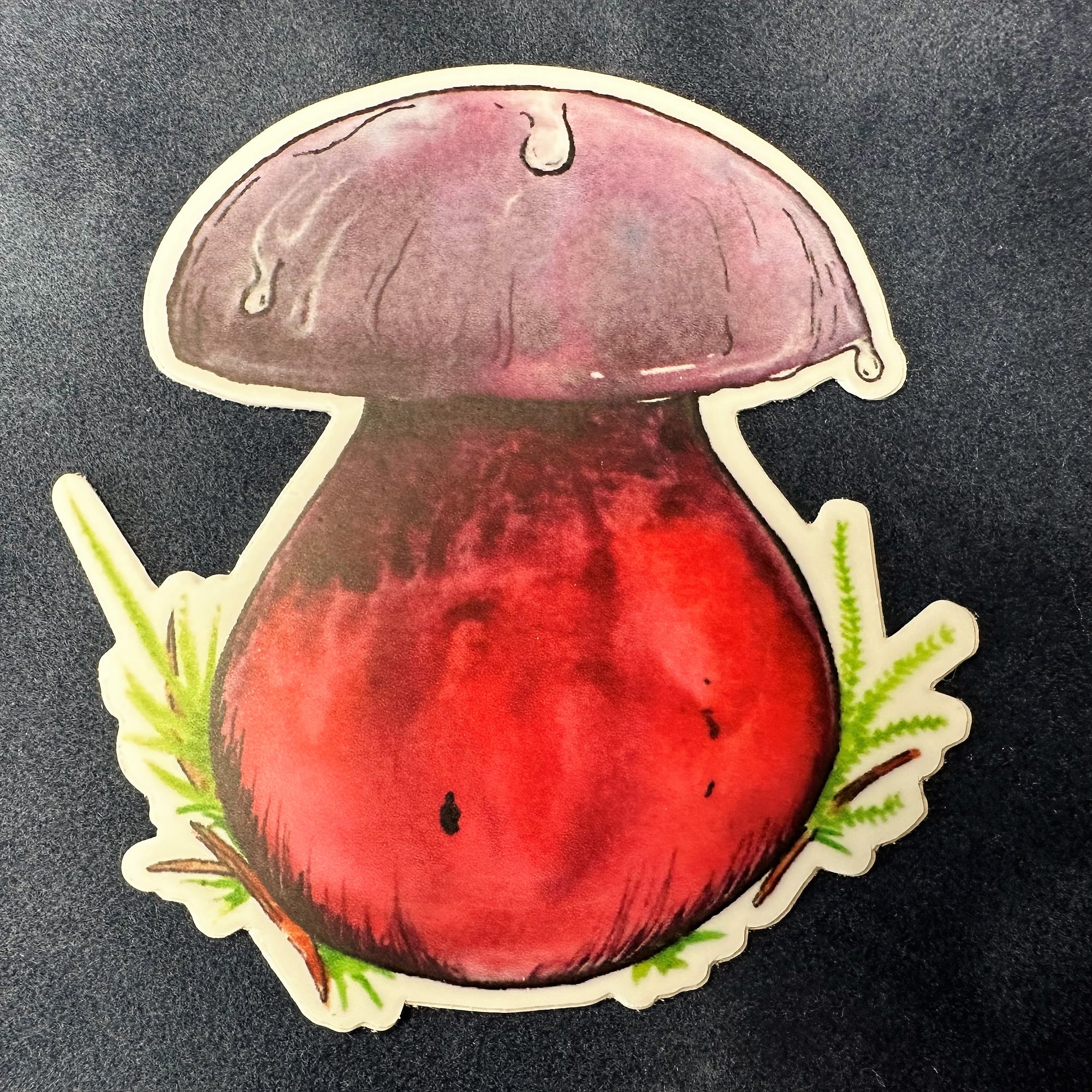 Little Red Velvet Mushroom Sticker