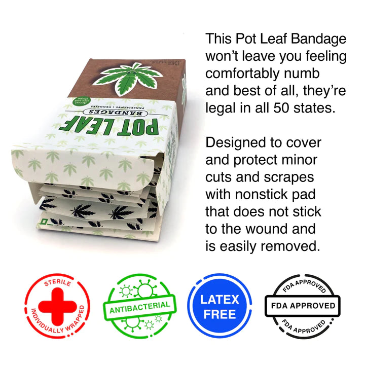 Pot Leaf Bandage
