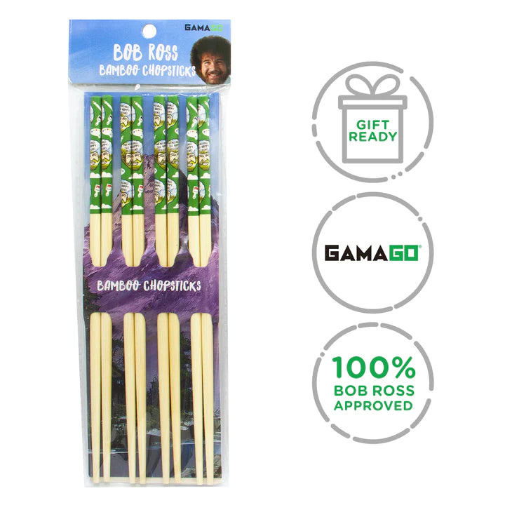 Bob Ross Bamboo Chopsticks