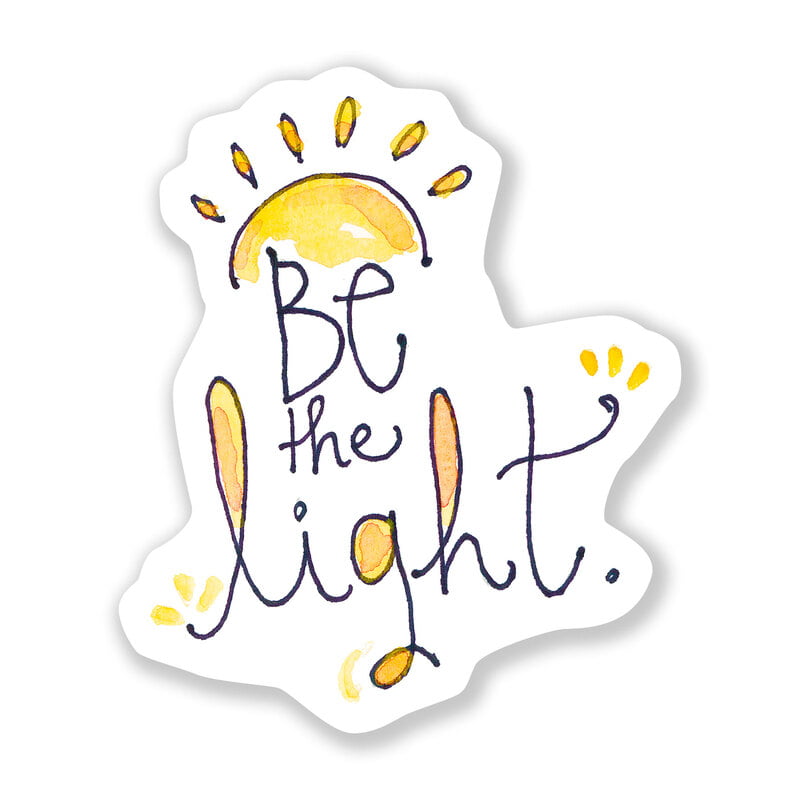 Be the Light Sticker