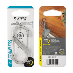 S-Biner® Stainless Steel Dual Carabiner #3