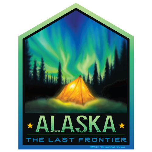 Northern Lights Mini Sticker