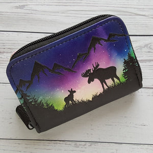 Moose Scene Coin Purse