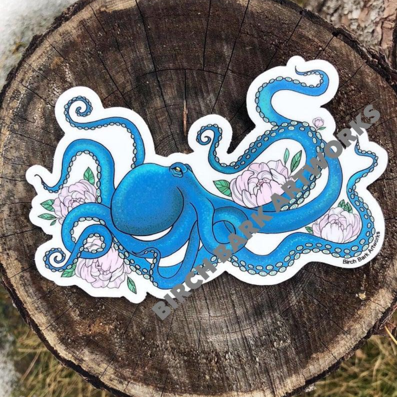 Octopus Sticker
