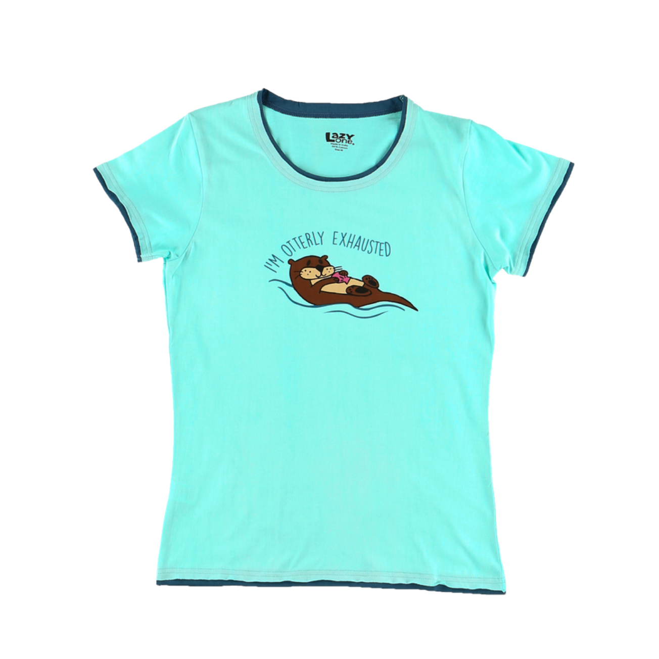 Otterly Exhausted Women's Fitted Tee