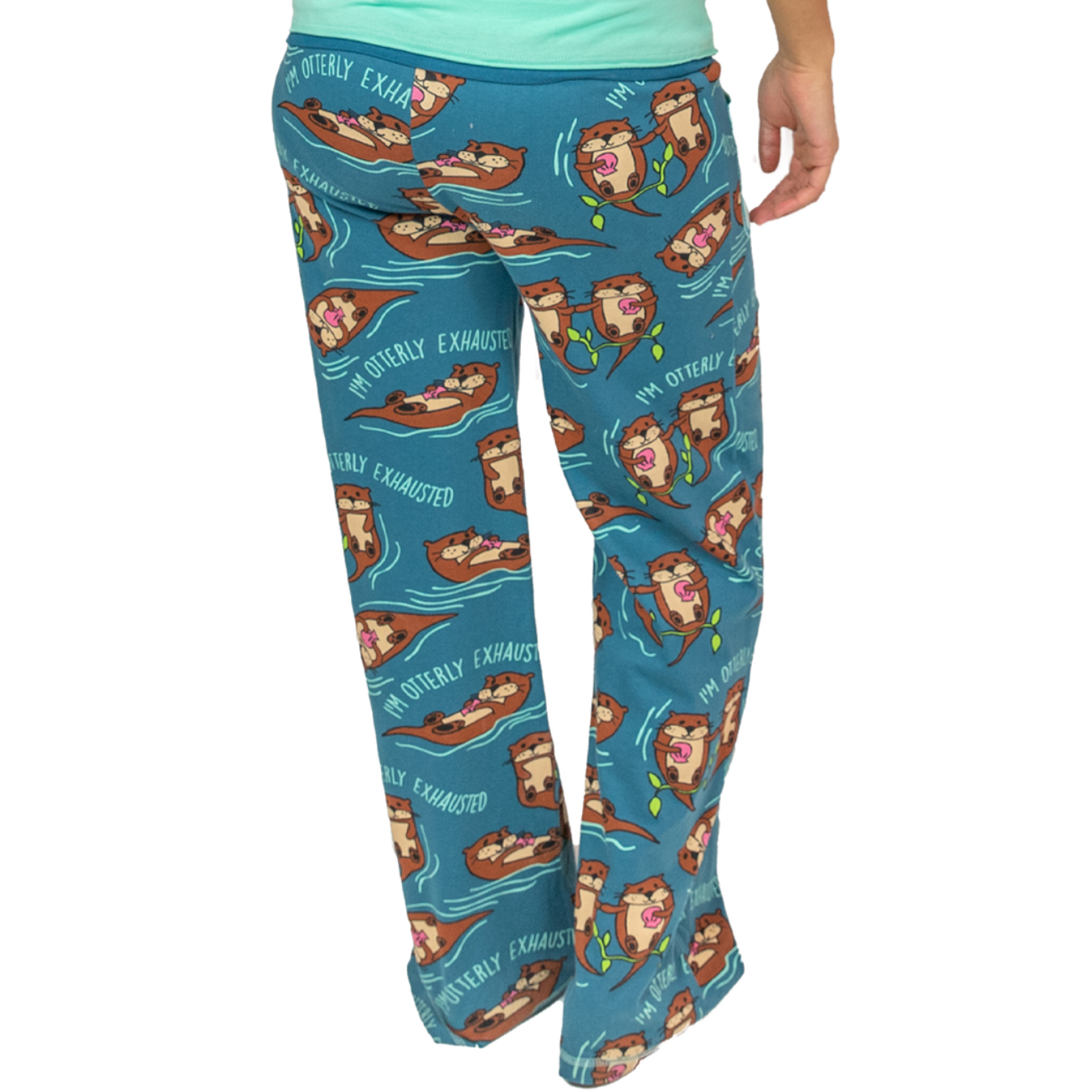 Otterly Exhausted Women's Pajama Pant - Forests, Tides, and Treasures