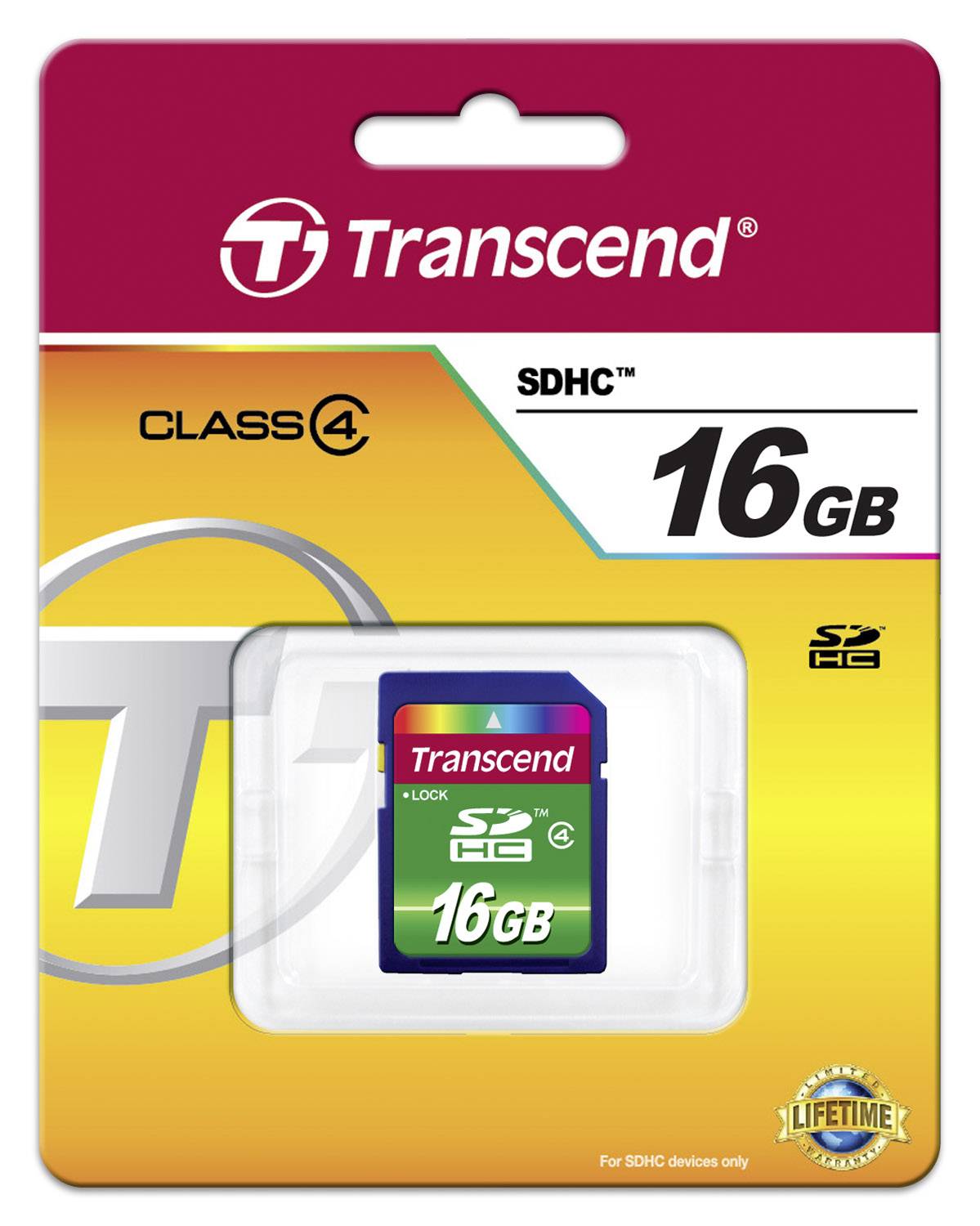 16GB SD Card Transcend Class 10