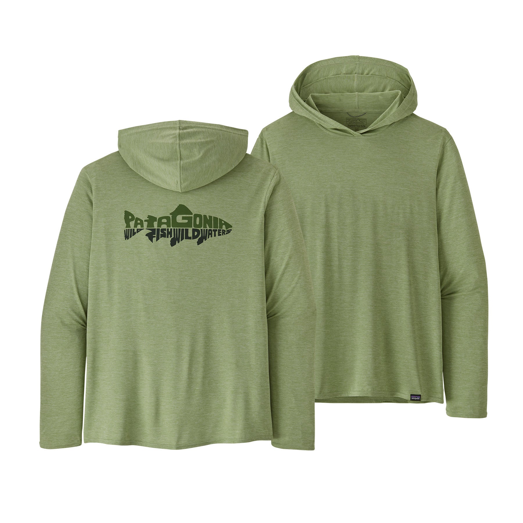 Capilene Cool Daily Graphic Relaxed Hoody - Mens