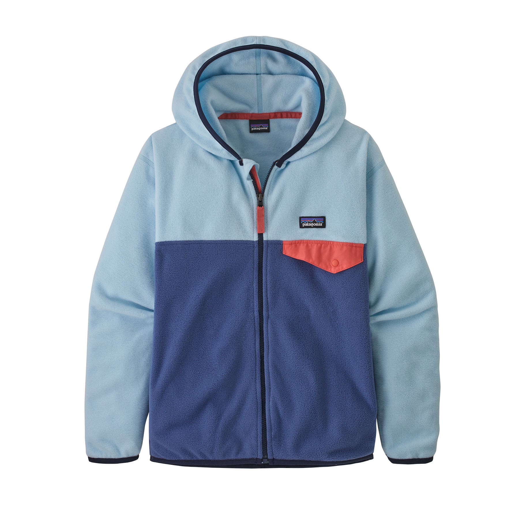 Girls' Micro D® Snap-T® Fleece Jacket