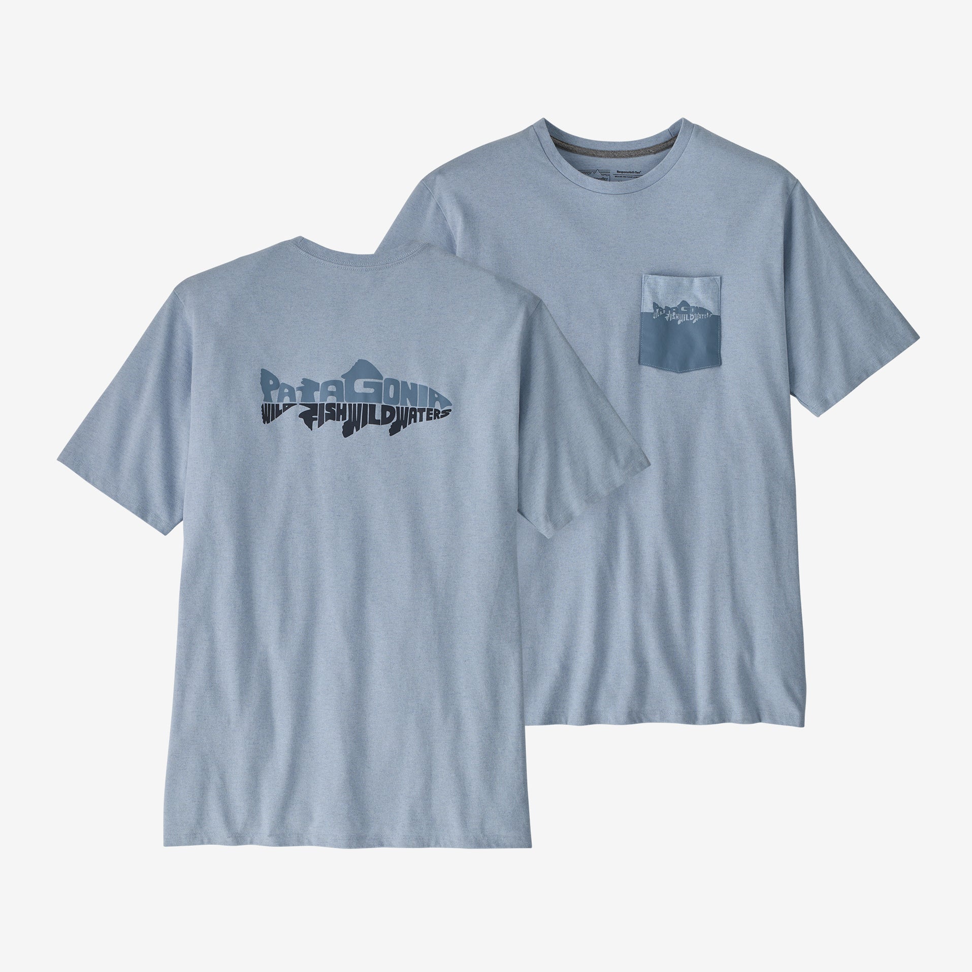 Wild Waterline Pocket Responsibili-Tee - Mens