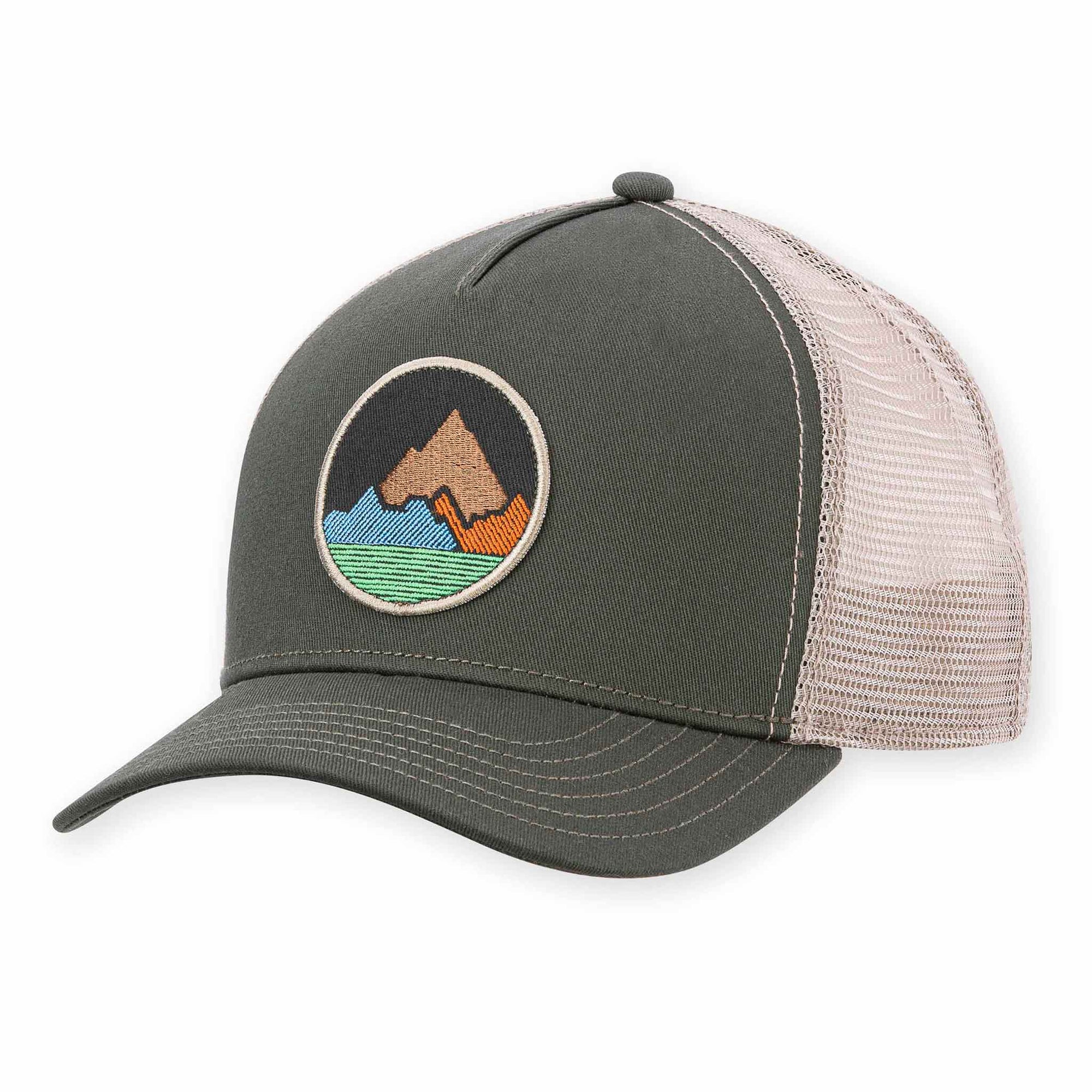 Spike Trucker Hat - Olive