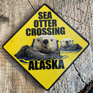 Alaska Road Sign Magnet