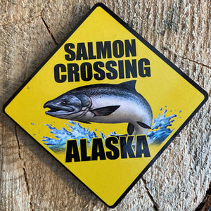 Alaska Road Sign Magnet