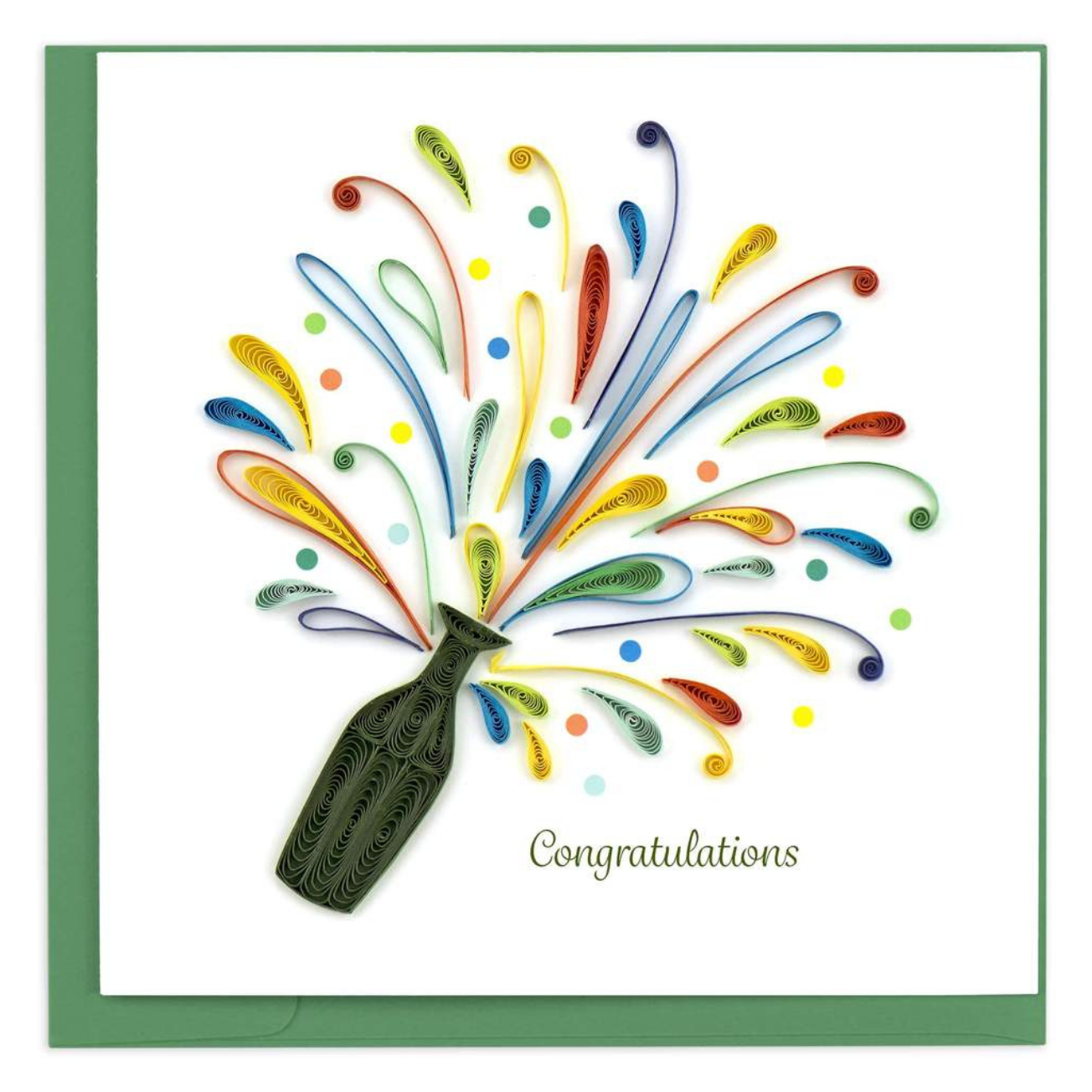 Celebration Congrats Quilling Card