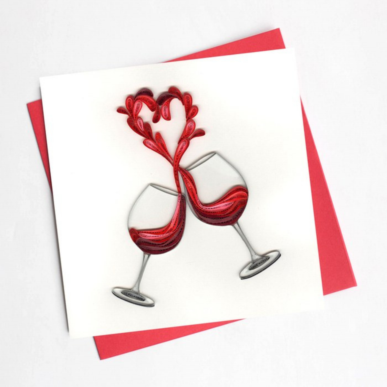 Toast to Love Quilling Card