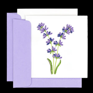 Lavender Quilling Card Kit