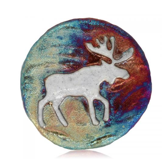 Moose Medallion Magnet