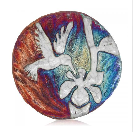 Hummingbird Medallion Magnet