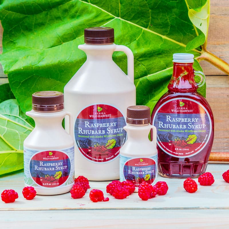 Raspberry Rhubarb Syrup