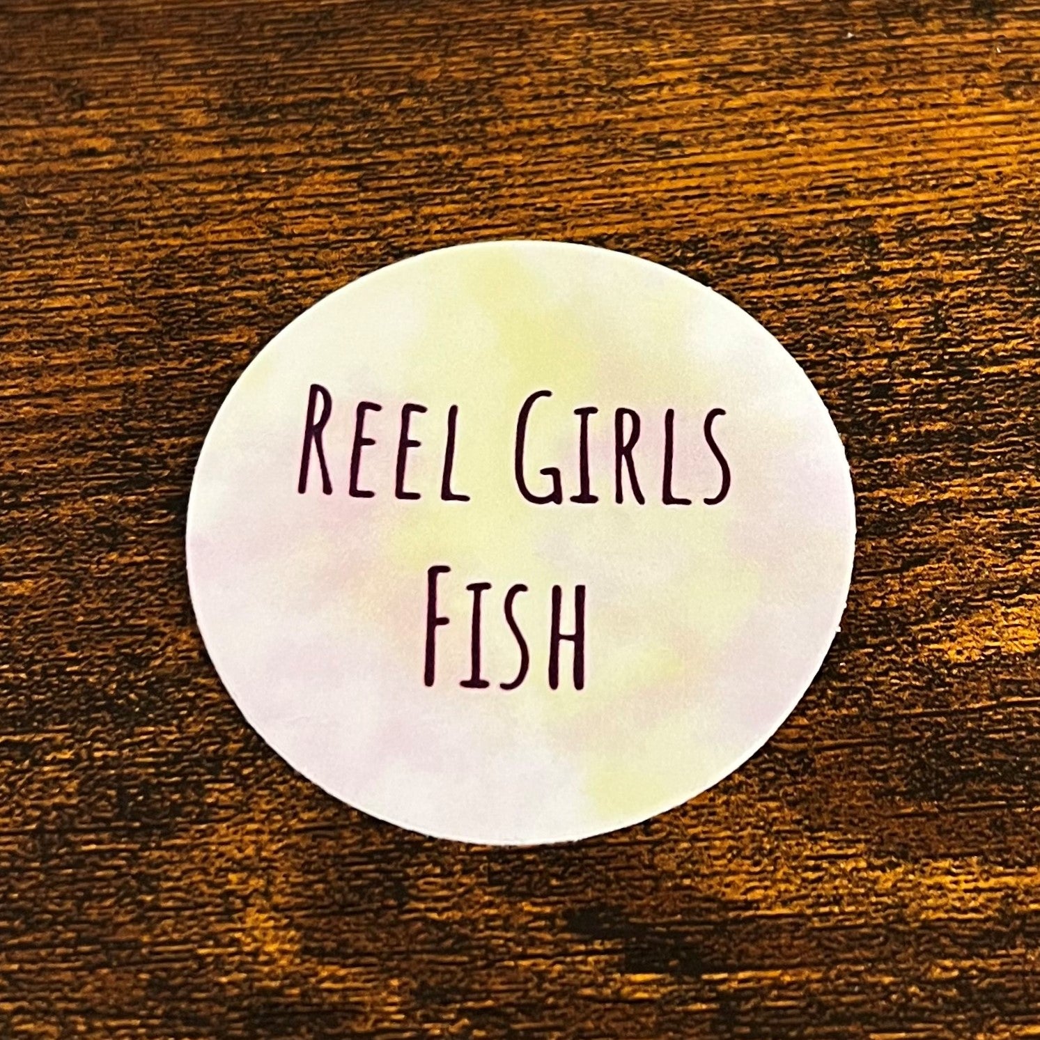 Reel Girls Fish Sticker