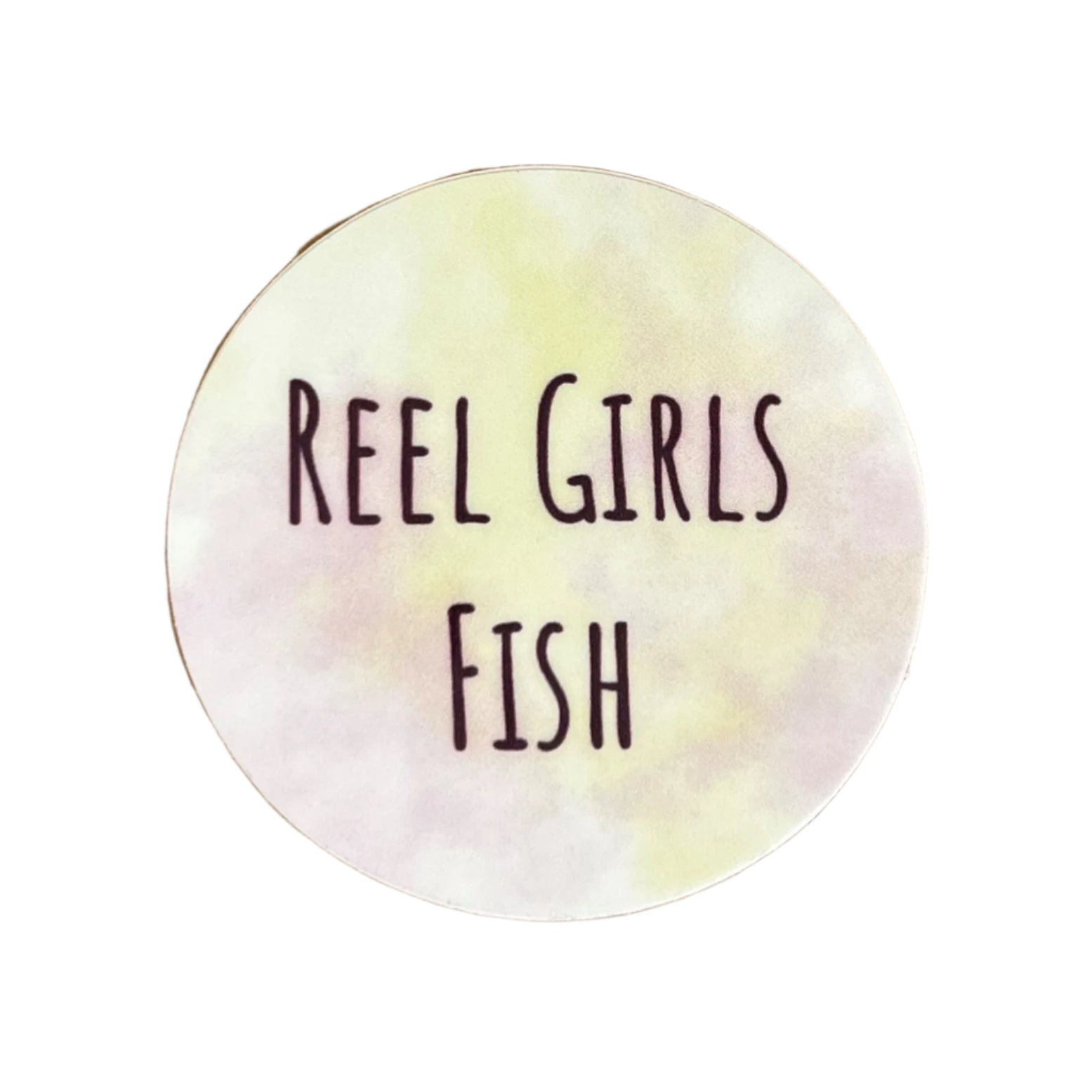 Reel Girls Fish Sticker