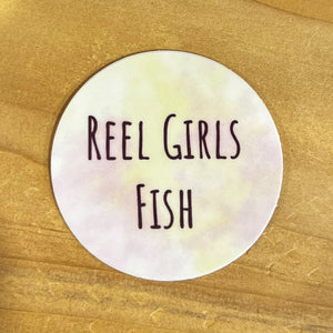 Reel Girls Fish Sticker