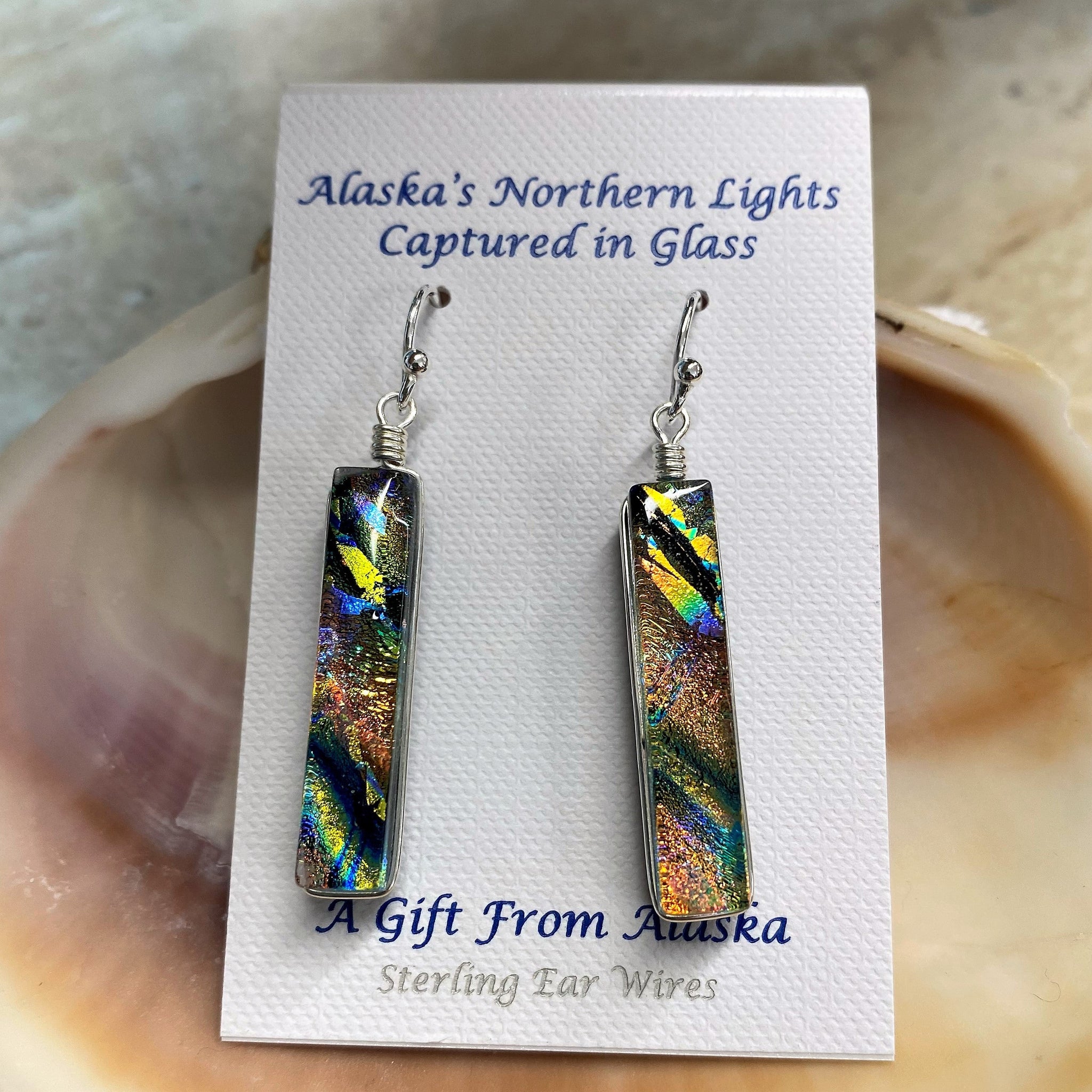 Rectangle Earring Forests Tides and Treasures