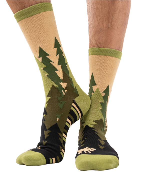 Forest Crew Socks