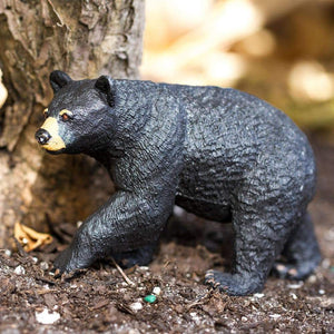 Standing Black Bear Figurine