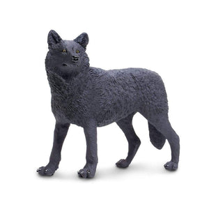 Black Wolf Figurine