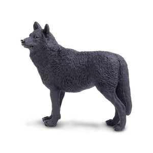 Black Wolf Figurine
