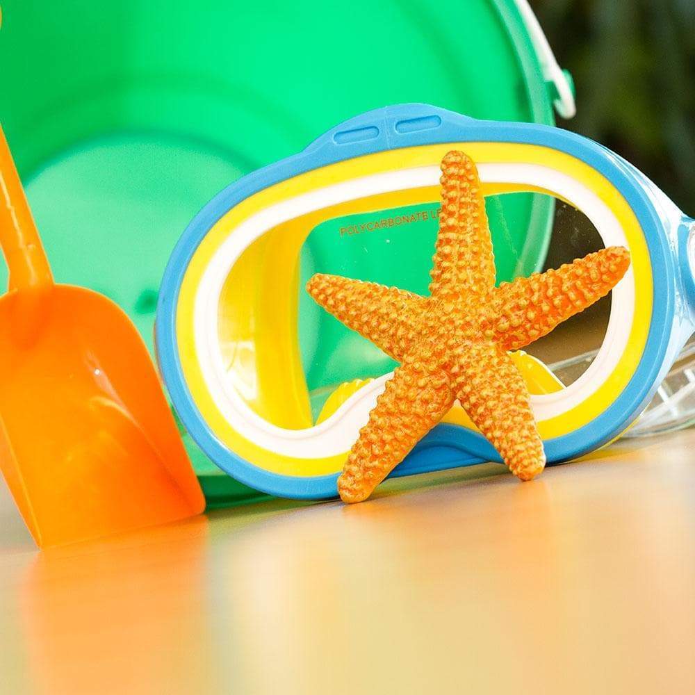 Orange Starfish Figurine