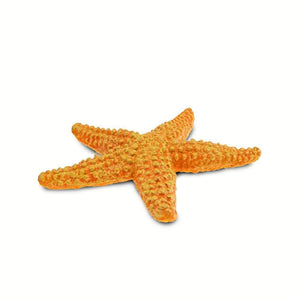 Orange Starfish Figurine