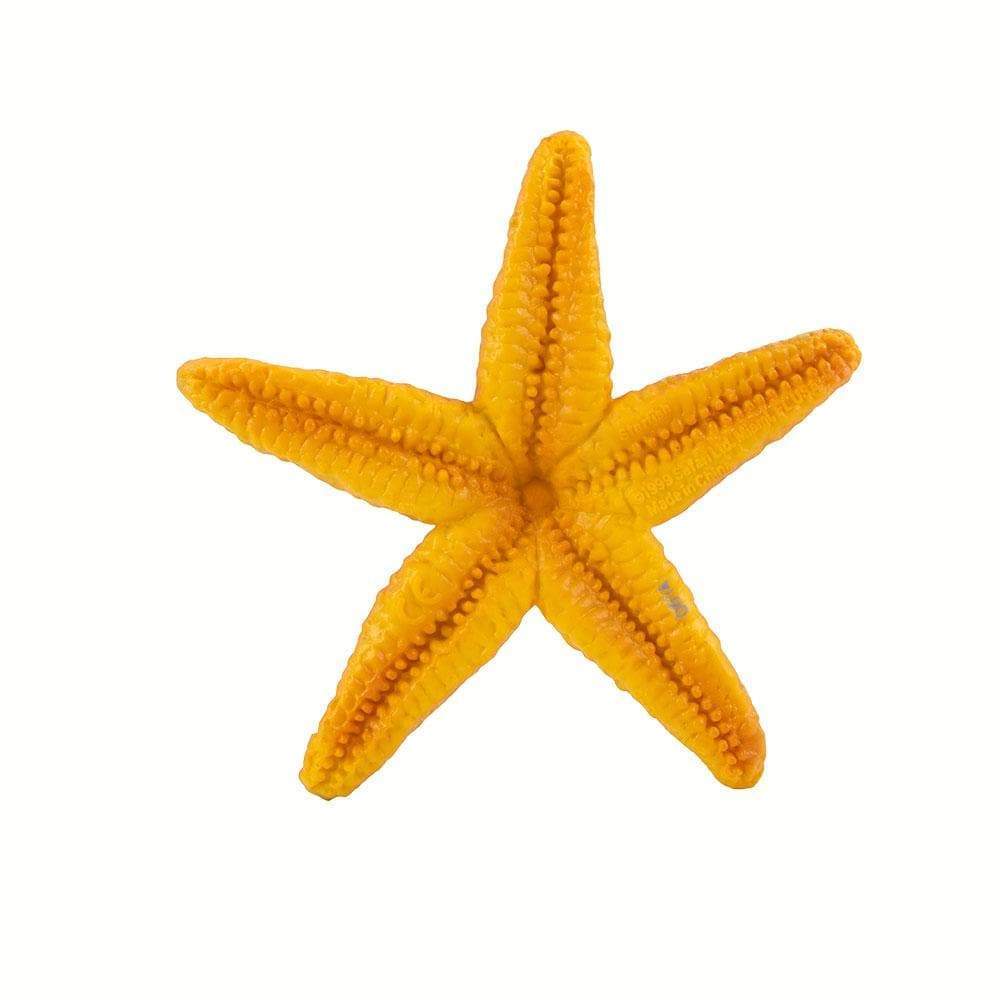 Orange Starfish Figurine