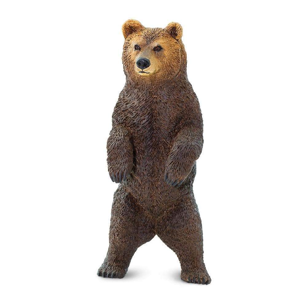 Standing Grizzly Figurine