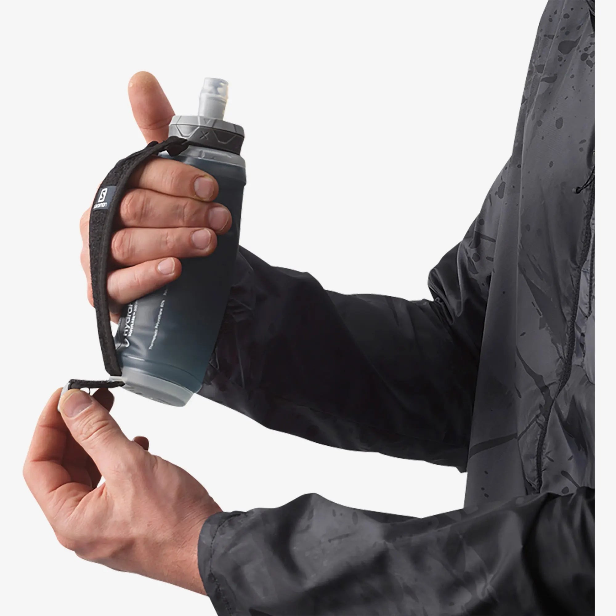 Active Handheld Flask - Black Slate Grey