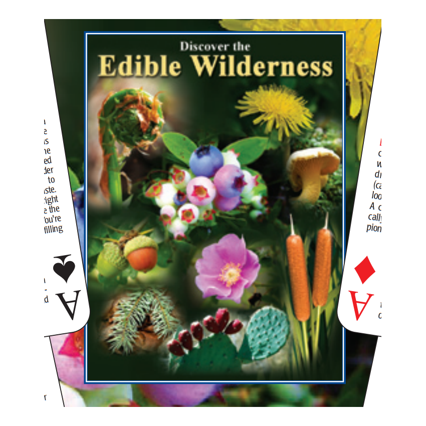 Edible Wilderness Playing Cards
