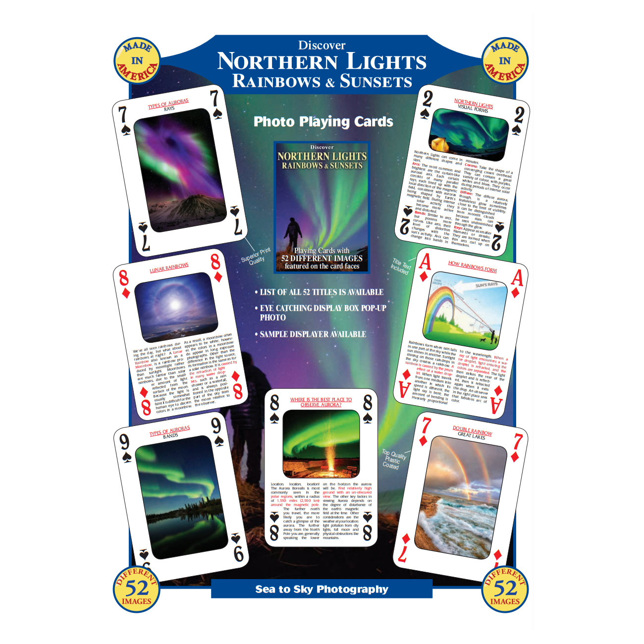 Northern Lights Playing Cards