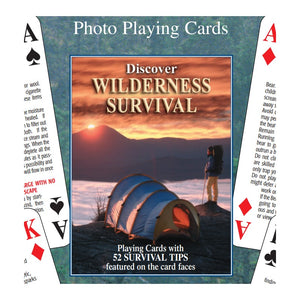 Wilderness Survival Playing Cards
