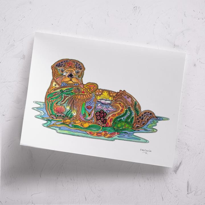 Sue Coccia Sea Otter Print