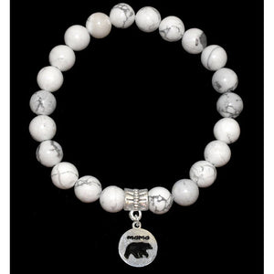 Mama Bear Charm Bracelet 8mm