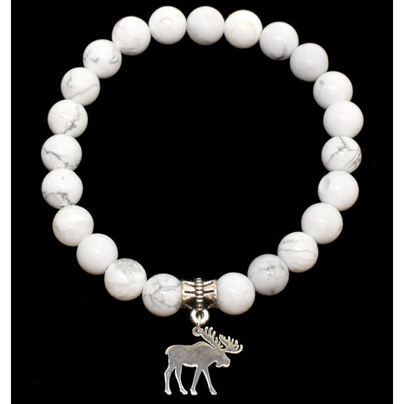 Moose Charm Bracelet 8mm